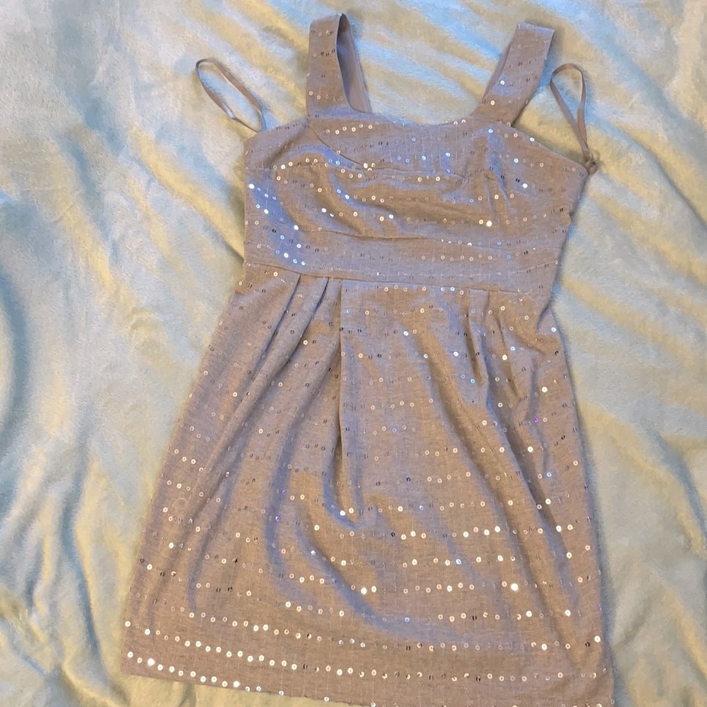 New Gray Sparkling dress!